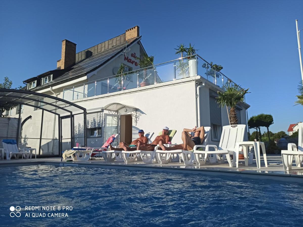 Al Mare-Villa Z Klimatyzacja อุสตรอเนียมอร์สเกีย ภายนอก รูปภาพ